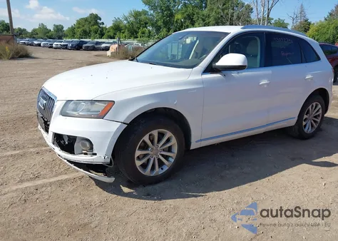 2013 Audi Q5 2.0T Premium z USA, uszkodzony, nr VIN WA1CFAFP9DA018934
